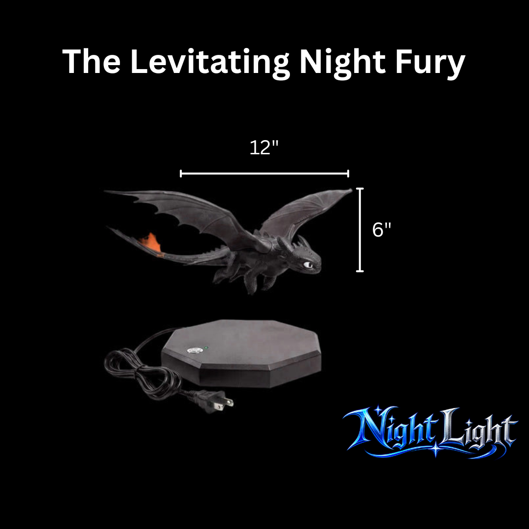 Levitating Night Fury